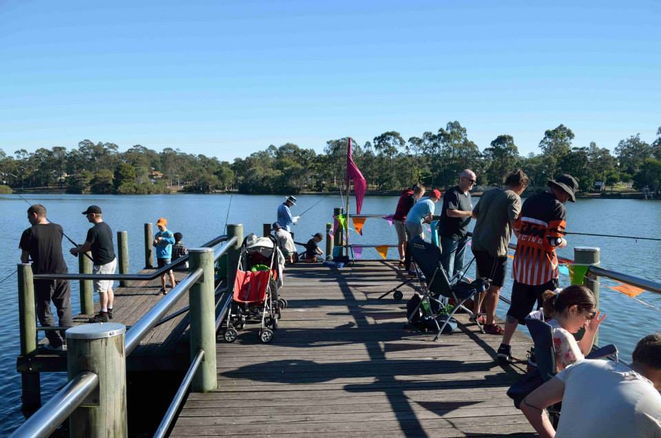 BCC Pest Fishing Day at Forest Lake. Photo: Leo Lee